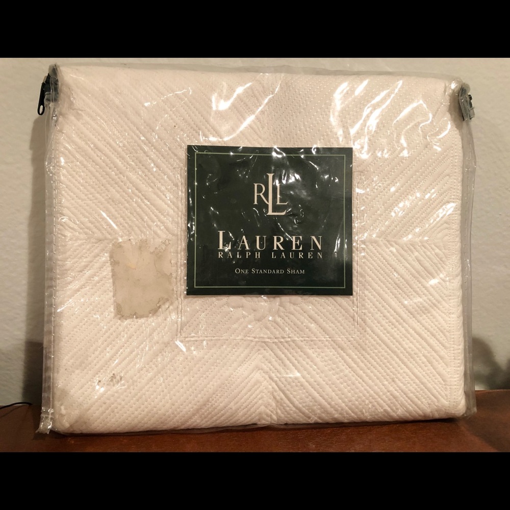 Ralph Lauren Standard Sham Heartland Cream